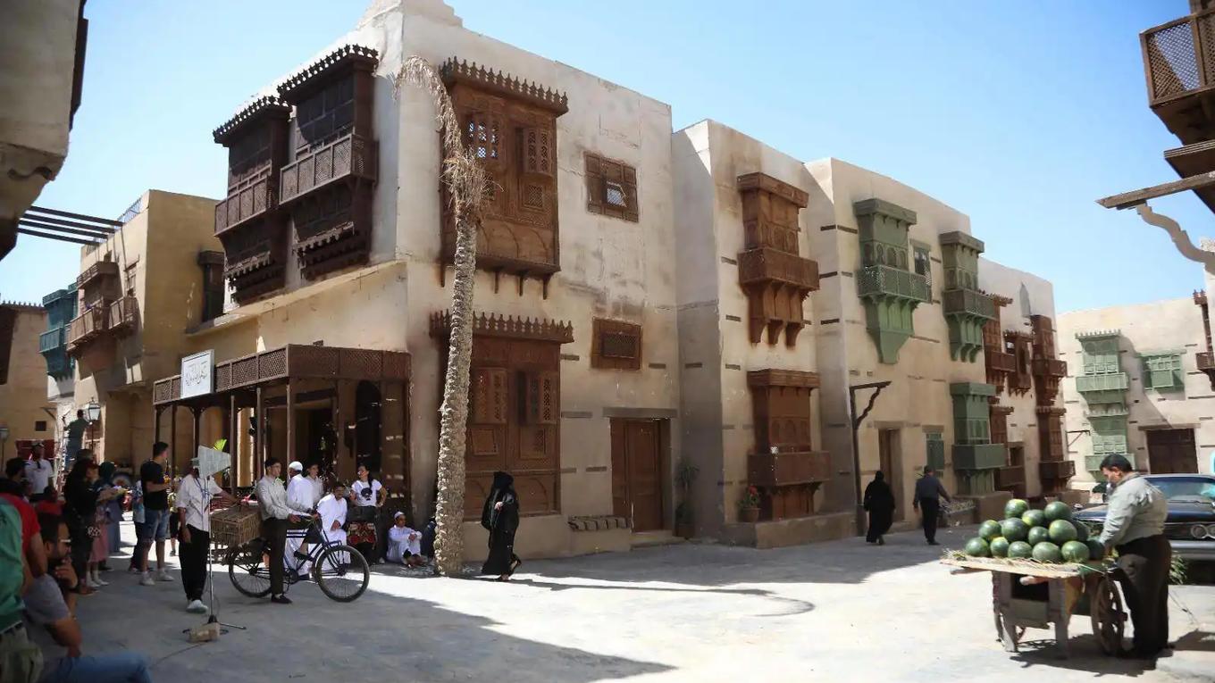 جدة التاريخية في مشهد من «هجير» 