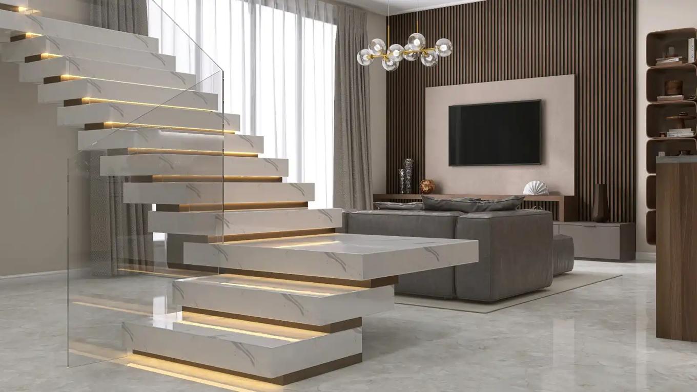 السلالم العائمة