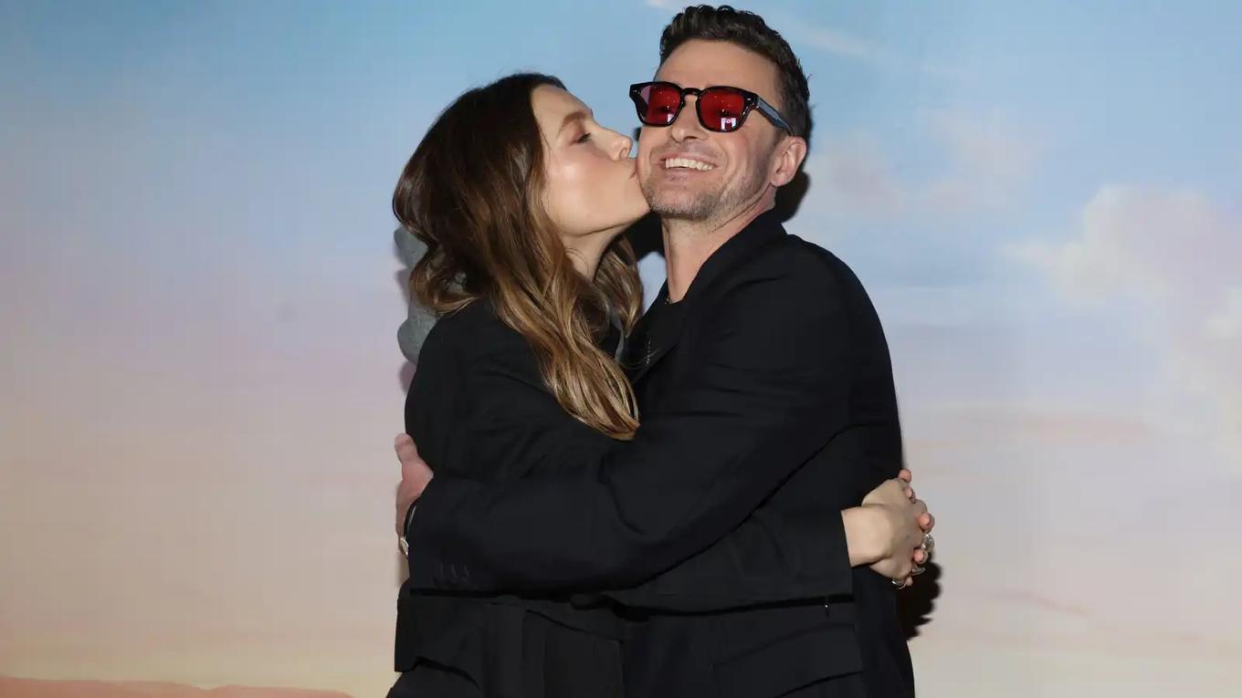 جاستن تيمبرليك وزوجته