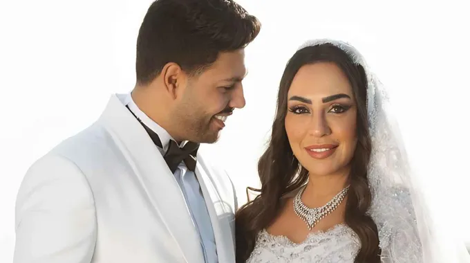 حب ودعم محمد شاهين لزوجته رشا الظنحاني