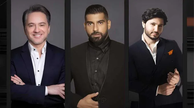 حفل مميز يجمع مروان خوري وآدم ومحمد شاكر