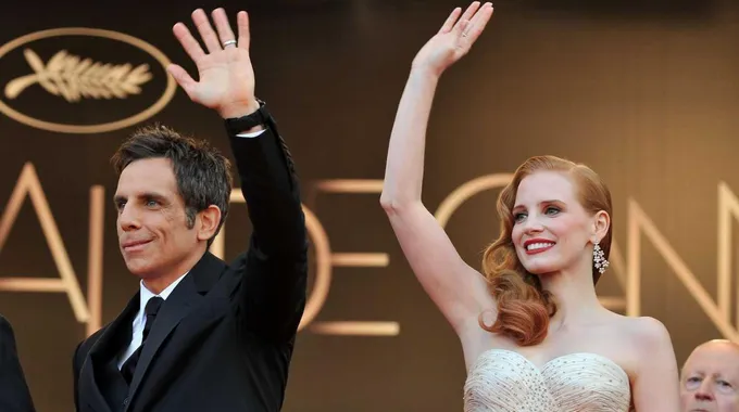 جيسيكا تشاستين وبن ستيلر في The Off Weeks