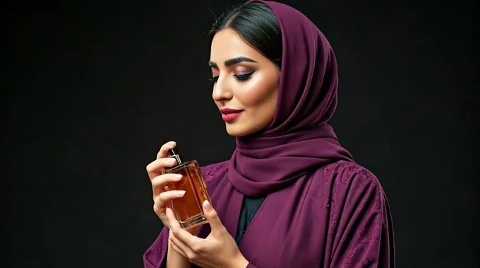 عطور عربية تبرز جمال المرأة السعودية