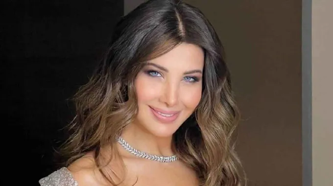 تحضيرات نانسي عجرم لعيد الميلاد