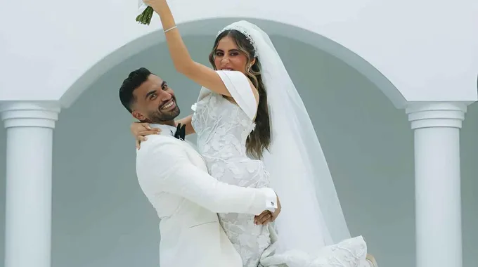 زواج منة عدلي القيعي من يوسف حشيش