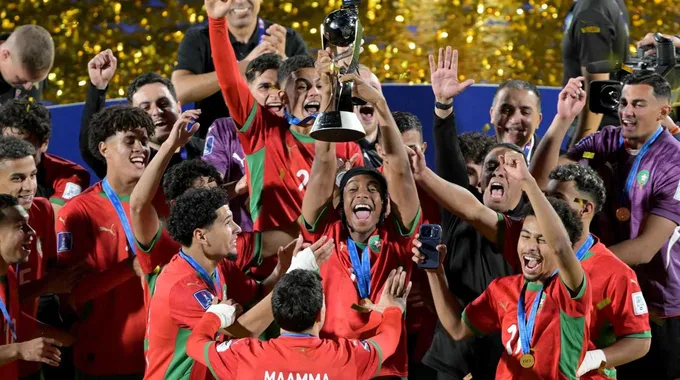 المغرب يتوج بكأس العالم للشباب لأول مرة