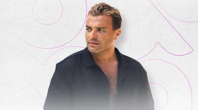 رامي صبري يحتفل بنجاحه في دبي
