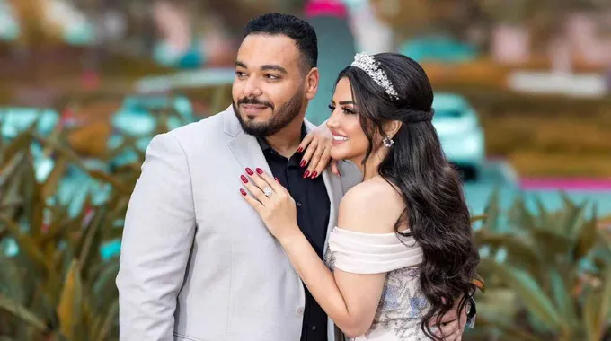احتفال خطوبة إيمان عبد الغني في دار الأوبرا