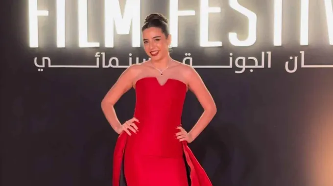 سارة عبد الرحمن تتألق في مهرجان الجونة السينمائي