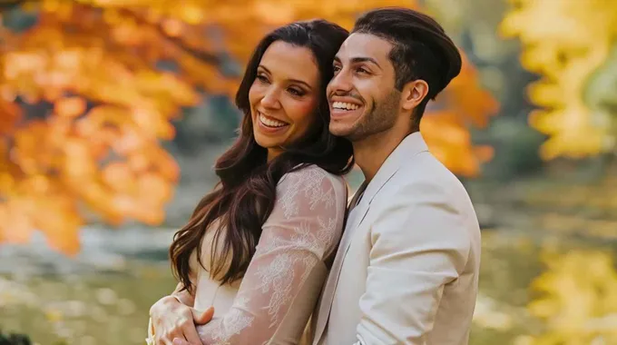 زفاف مينا مسعود وإميلي شاه: قصة حب مميزة