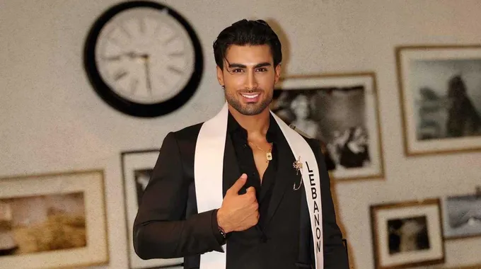 سعد الدين حنينة: فخر لبنان في مسابقة الجمال
