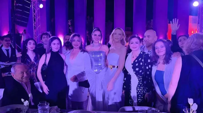 نانسي عجرم تتألق في مهرجان الجونة